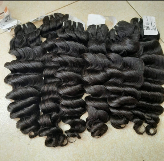 Virgin Curly Hair Bundles